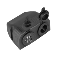 Car charger 2xUSB 3100 mA + cigarette lighter socket
