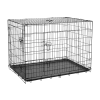 Metal dog cage, playpen, size XXL 107x71x78 cm , REBEL ANIMALS