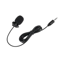 Петличный микрофон с кабелем 3.5 мм, 2 м