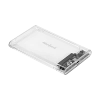 2,5-tolline SATA USB C 3.1 Rebel Drive'i läbipaistev korpus