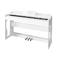 Цифровое пианино Kruger&Matz KMDP-135, глянцевый белый