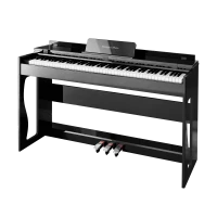 Цифровое пианино Kruger&Matz KMDP-135, глянцевый черный цвет