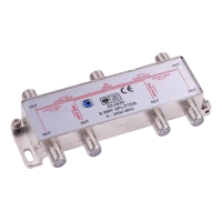 6-suunaline splitter 5-2450MHz