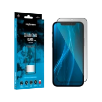MyScreen DIAMOND GLASS LITE edge FULL GLUE black Apple iPhone 12 Pro Max 6.7" screen protector