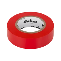Изолента REBEL (0,13 мм x 19 мм x 20 ярдов) красная