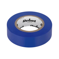 Изолента REBEL (0,13 мм x 19 мм x 20 ярдов) синяя