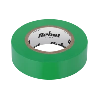 Изолента REBEL (0,13 мм x 19 мм x 20 ярдов) зеленая