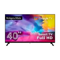 Телевизор Kruger&Matz 40" FHD Google TV 5.0, DVB-T2/S2/T/C H.265 HEVC