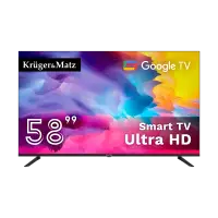 Kruger&Matz 58" UHD Smart TV DVB-T2/S2 H.265 Hevc