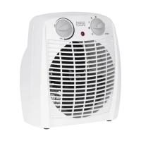 Teesa ventilaatorküttekeha (800, 1200, 2000W)