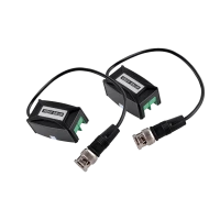 BNC plug video transformer on a cable