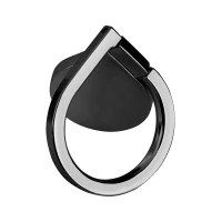 Universal ring grip phone holder, black