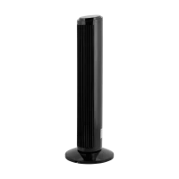 TORNVENTILAATOR 74CM - MUST