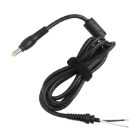 5,5/2,5 (19V/6,3A) toitepistik kaabliga Rebel komplekteerimiseks