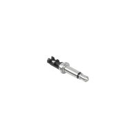 Металлический монофонический монтажный штекер 3,5 мм