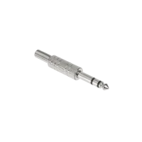 Штекер Jack 6.3 стерео металлический - Cabletech