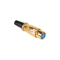 Microphone female connector GOLD