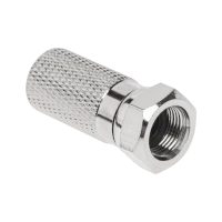 SAT F-konnektor 9,7 mm CU RG11 kaablile