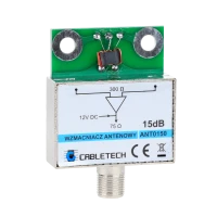 Varjestatud antennivõimendi 15dB Cabletech