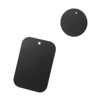 Set of plates for magnetic holders