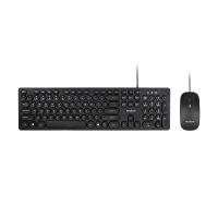 Rebel WDS200 Wired Keyboard and Mouse Set