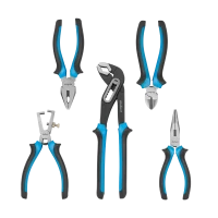 Набор плоскогубцев и комбинированных плоскогубцев, 5 штук.