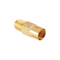 TV emane pistik - F pesa CU kuld