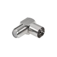 TV emane pistik - F pesa nurga all metallist