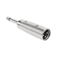Female JACK 6.3 to female microphone - male canon