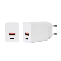 PNI CHG300 power supply with USB C port, QC3.0, PD3.0, PPS and USB-A port, 30W
