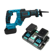 Alternative electric saw kit PNI CSW100, 4 blades, dual charger with 2 batteries PNI DCH218 18V 5Ah