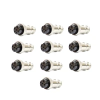 Package Replacement plug for microphone with 6 pins, 10 pieces