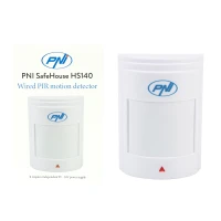 Wired PIR motion sensor PNI SafeHouse HS140 for alarm systems compatible with PNI HS600 and PNI HS650