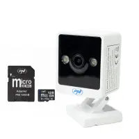 PNI IP744 4MP IP video surveillance camera with motion detection & 128GB MicroSD card