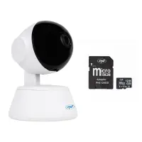 PNI IP720LR, 1080P, 2MP, IP, P2P, PTZ Video Surveillance Camera Package, with PNI 128GB microSD Card Included