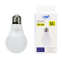 PNI A60 LED pirn, 8.5W, 806lm, 6500K, E27 pesa