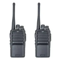 Kit of 2 PNI PMR R15 portable radio stations, 0.5W, 16 channels, 1200mAh battery