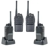 Kit of 4 PNI PMR R15 portable radio stations, 0.5W, 16 channels, 1200mAh battery