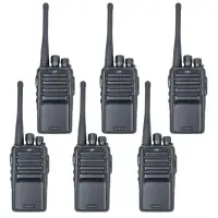 PNI PMR R15 portable radio, 0.5W, 16 PMR channels, 1200mAh battery, kit of 6