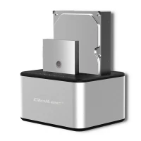 Qoltec 2x HDD / SSD docking station 2.5 "/3.5" SATA USB 3.0 Clonning