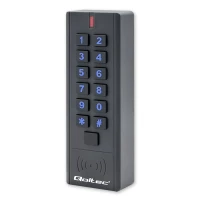 Qoltec Code lock HYPERION with RFID reader Code Card key fob IP68 EM