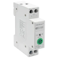 Qoltec Wi-fi DIN rail relay with electricity meter 63A eWeLink by Sonoff Wi-Fi LED