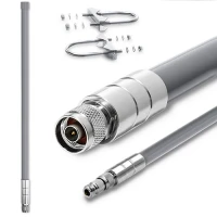 Qoltec LoRa Antenna 12dBi Omnidirectional Outdoor Fiberglass 868 MHz 1.5m