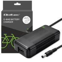Qoltec Fast Charger for e-bike, electric scooter 36V 42V 4A 5.5*2.1 + power cable