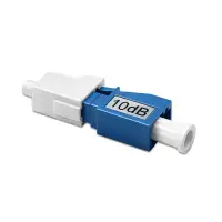 Qoltec Suppresor fiber optic LC/UPC(F) - LC/UPC(M) Singlemode 10dB
