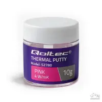 Qoltec High Conductivity Thermal Putty 4 W/m-K 10g Pink