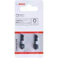 Kruvik. otsak T27 /L=25 2 tk./ Impact