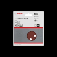 Puidu lihvpaber,PEX D=125mm, K180, 5 tk.