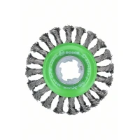 X-LOCK põimitud roostevab terasest ketashari 115 mm