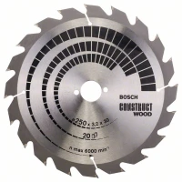 PRO Construct wood 250x30x3.2/2.2x20T